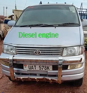 Toyota Regius 1998 Silver