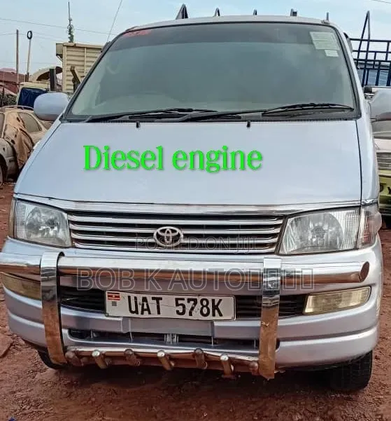 Toyota Regius 1998 Silver