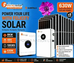10kwh 8kva 48v Felicity Hybrid Complete Solar System