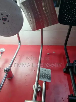 Shower Mixer (Full Sets) Black or Silver Good Quality (All Types)