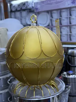 Luxury 8L Egg Shaped Gold Chafing Dish Buffet Food Warmer Set