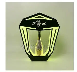 Premium Rechargeable LED Champagne Bottle Presenter for Clubs