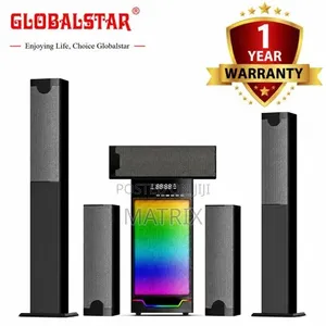 Globalstar Subwoofer Home Audio System With BT/USB/SD/FM GS-9115 5.1