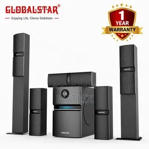 Globalstar Subwoofer Home Audilo System With BT/USB/SD/FM GS-V65 5.1