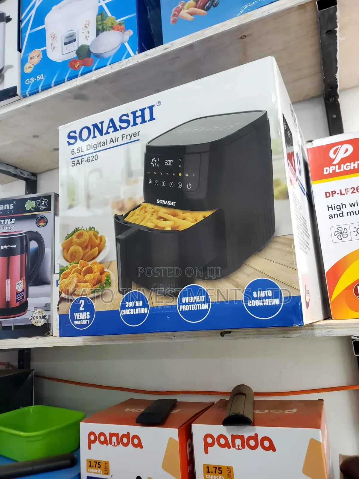 Sonashi Air Fryer 6.5l