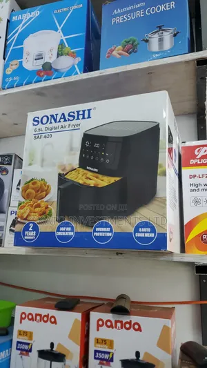 Sonashi Air Fryer 6.5l