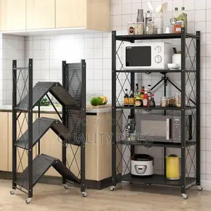 5 Layer Foldable Kitchen Rack