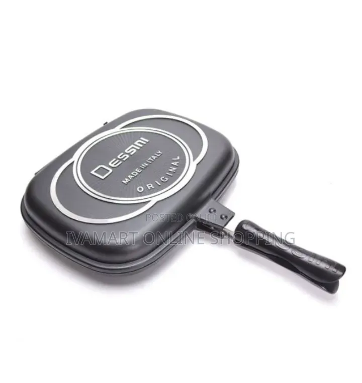 Dessini Double-Sided Grill Pan ( 36cm ) – Made in Italy