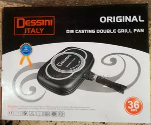 Dessini Double-Sided Grill Pan ( 36cm ) – Made in Italy