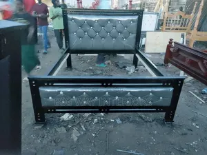 5 by 6 Frame Bed Black