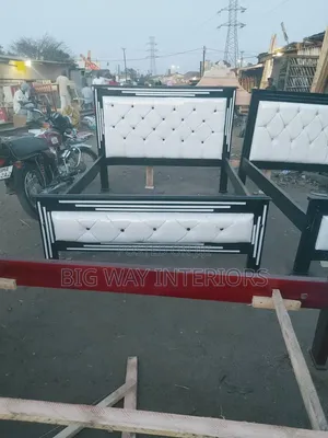 5 by 6 Frame Bed Black