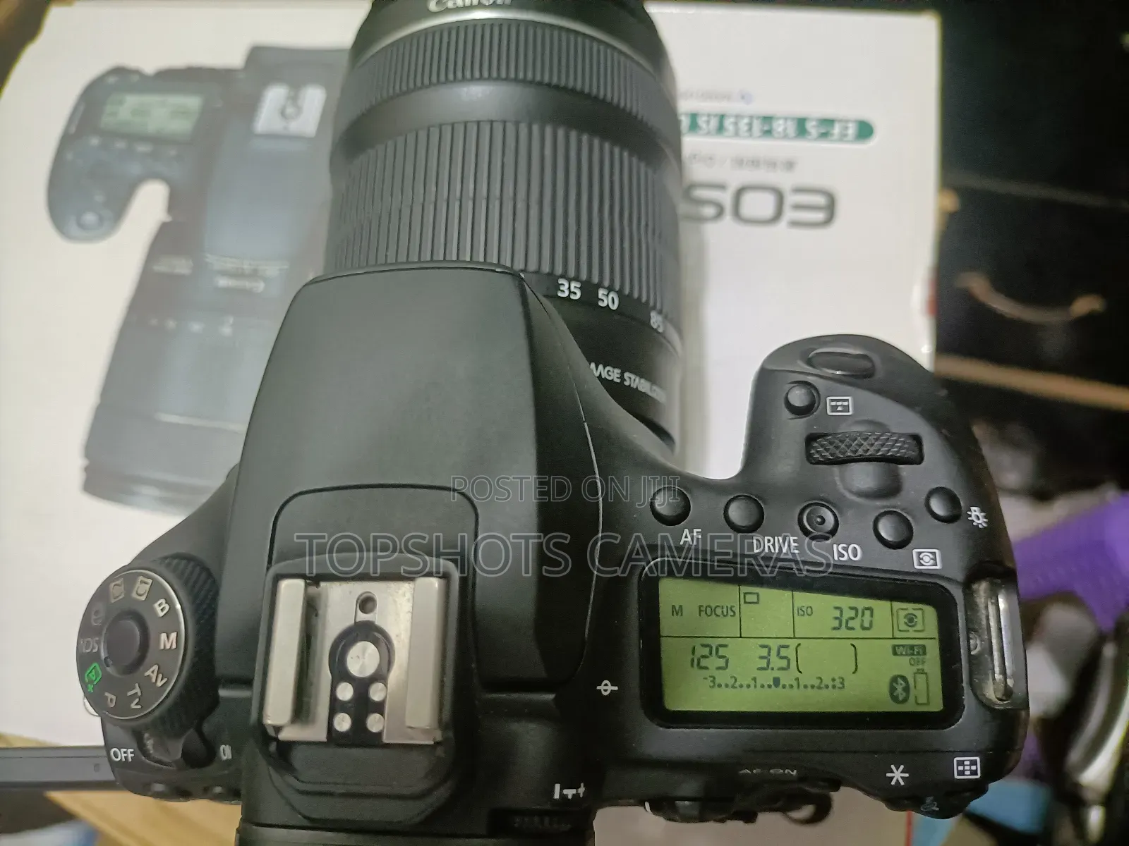 Canon Eos 90D With 18-135mm Kit Lens
