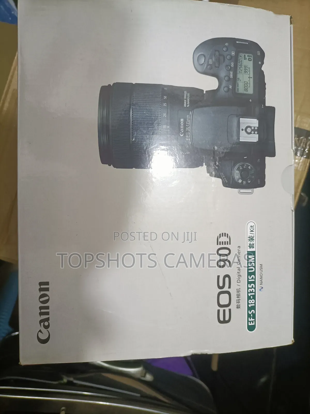 Canon Eos 90D With 18-135mm Kit Lens