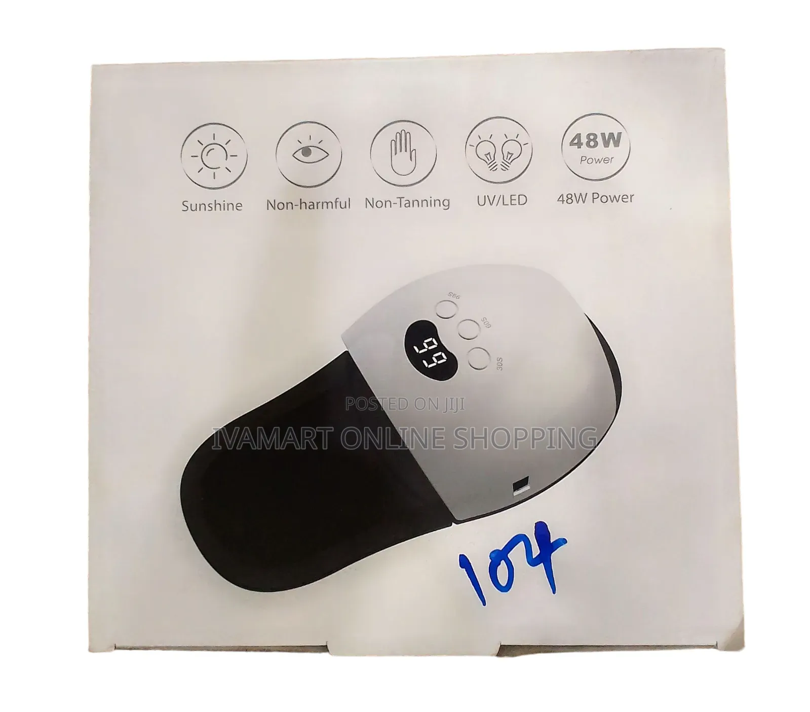 48W UV/LED Nail Lamp – Fast Safe Curing