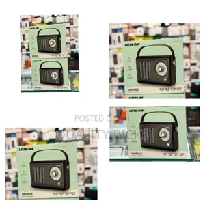 Green Lion Vintage Radio Speaker