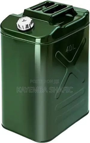 Heavy Duty 40L Metal Fuel Jerry Can Petrol Diesel Storage Tank