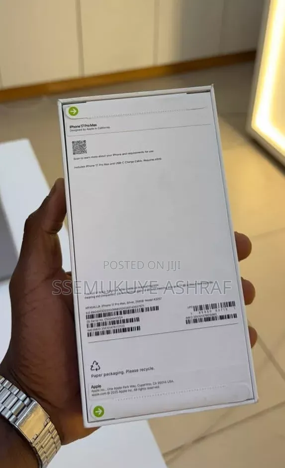 New Apple iPhone 17 Pro Max 256 GB White