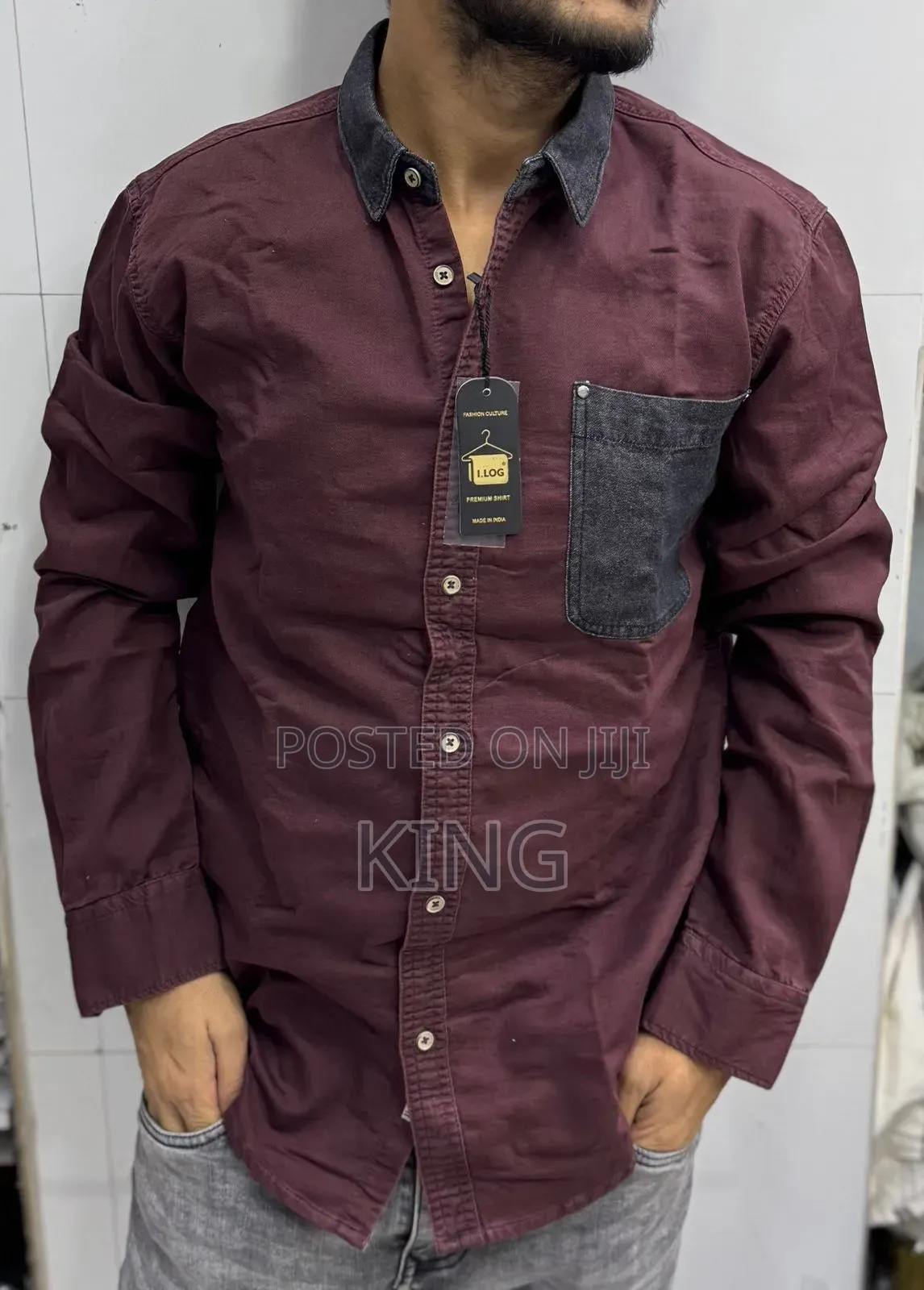Sj Pocket Denim Shirt