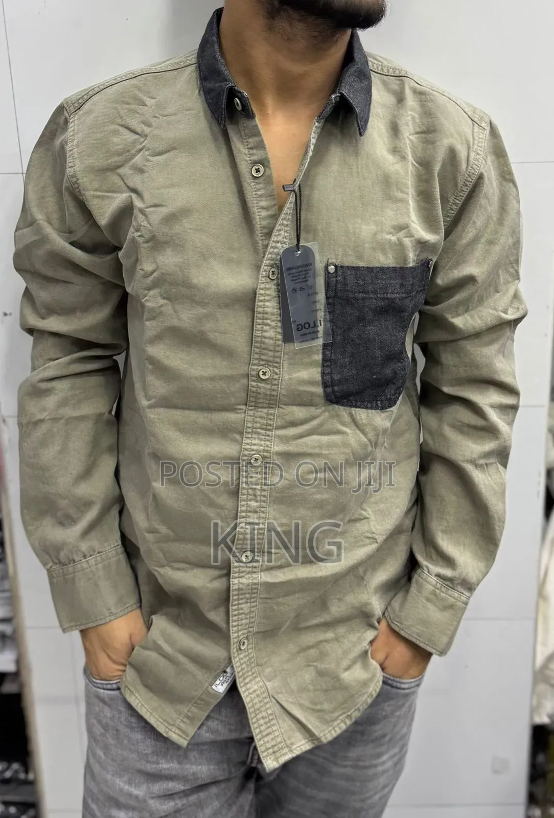 Sj Pocket Denim Shirt