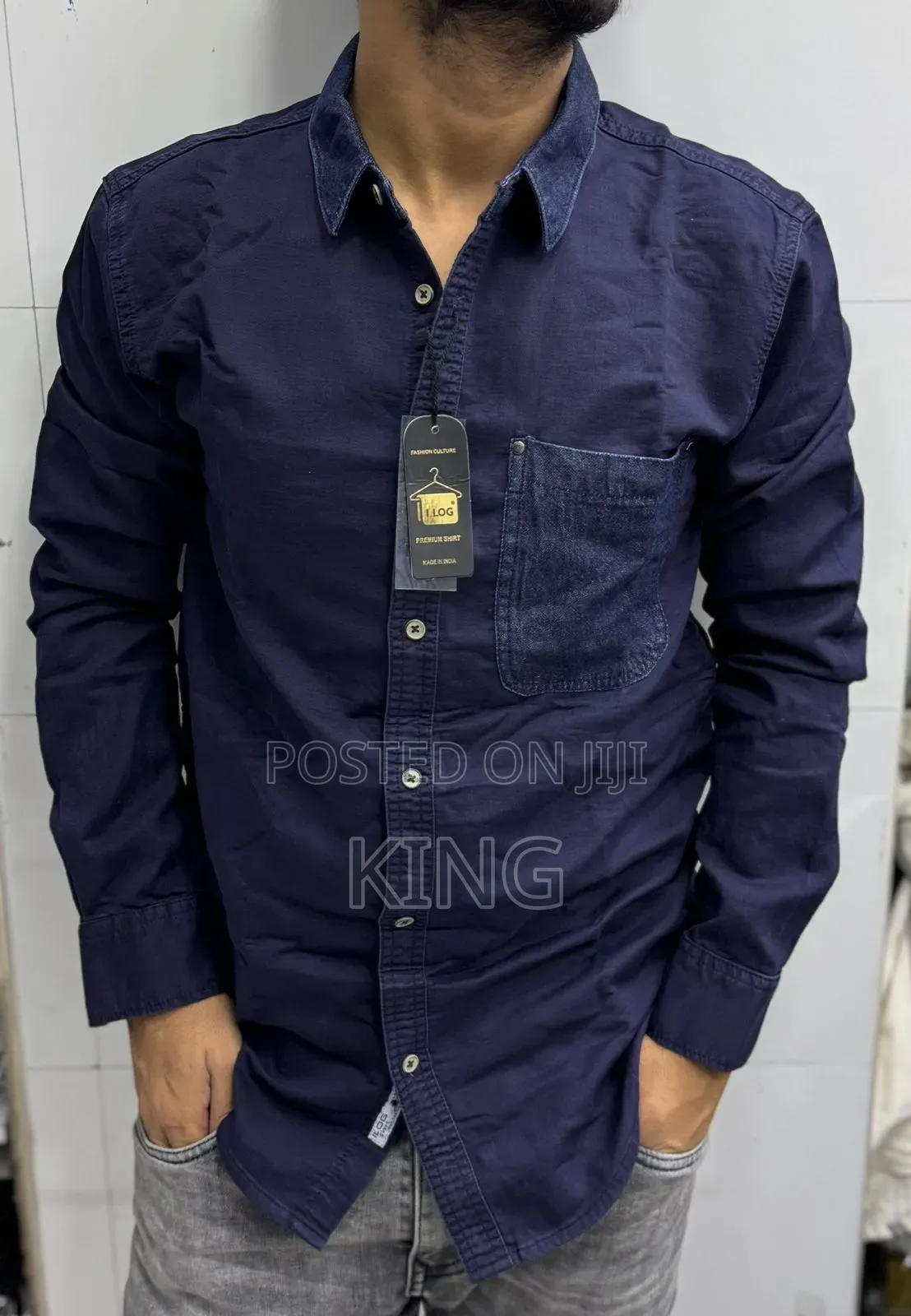 Sj Pocket Denim Shirt