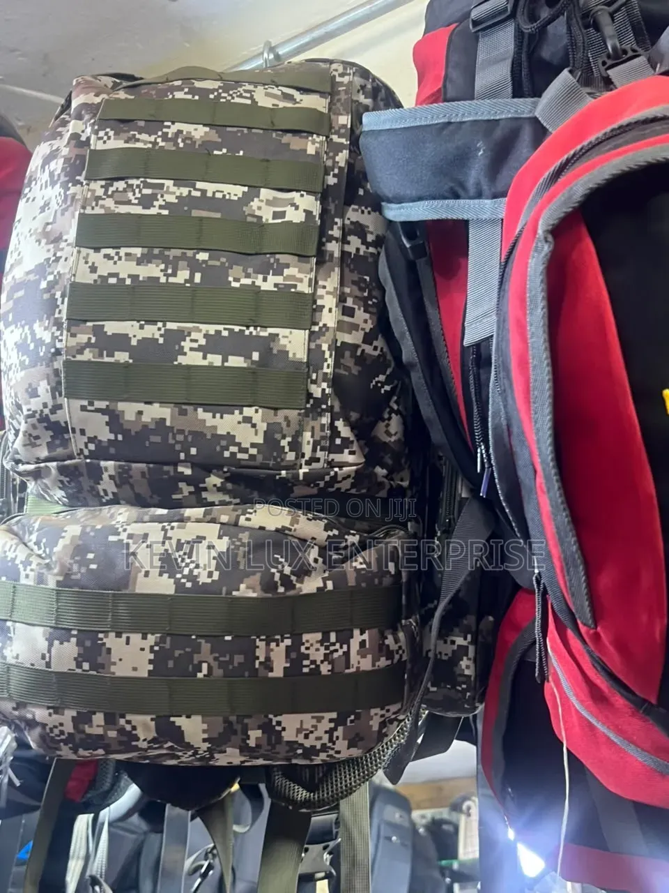 Cargo Travel Bag Camouflage Color