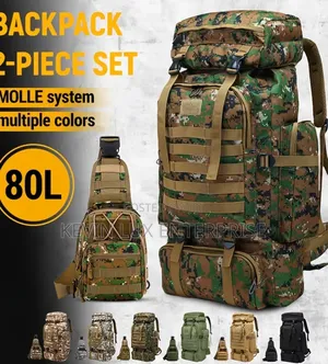 Cargo Travel Bag Camouflage Color