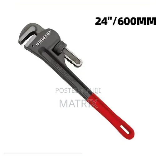 WISEUP Heavy Duty Pipe Wrench Size 24
