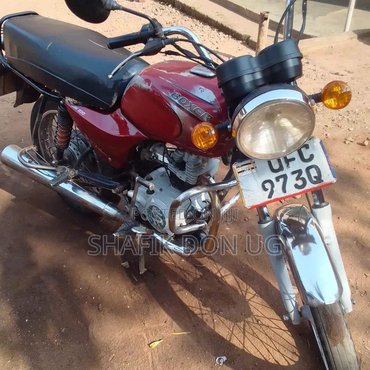 Bajaj Boxer 2017 Red