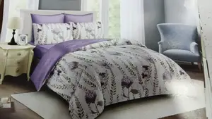 4Pc Duvets, Quilt Cover Set-(1 Duvet, 1 Sheet 2 Pillow Covers)
