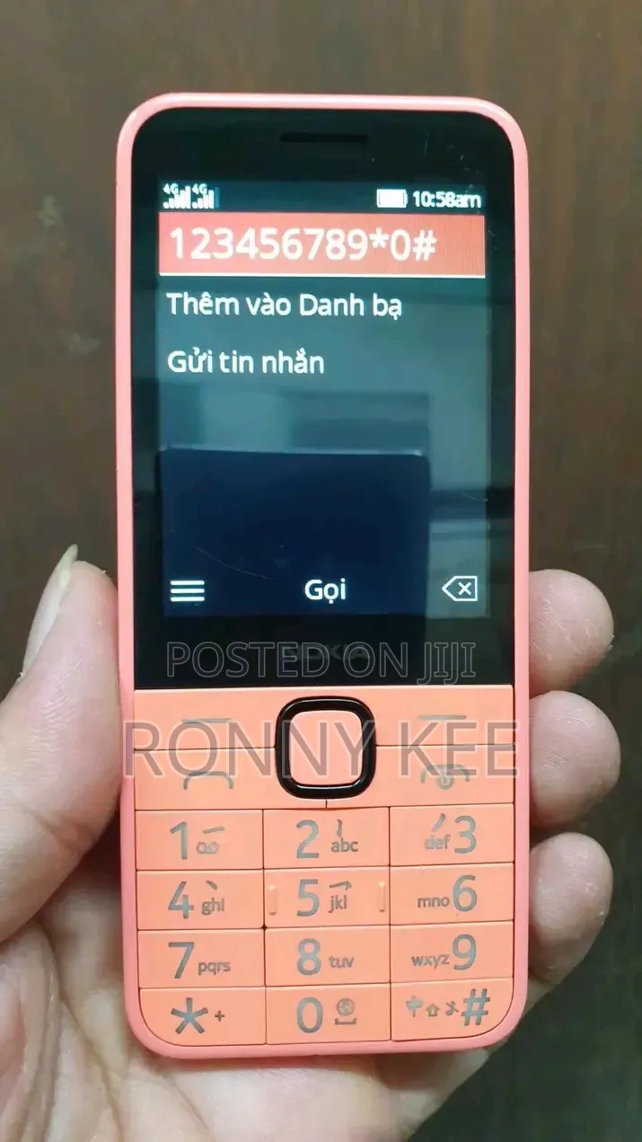 New Nokia 215 4G Orange