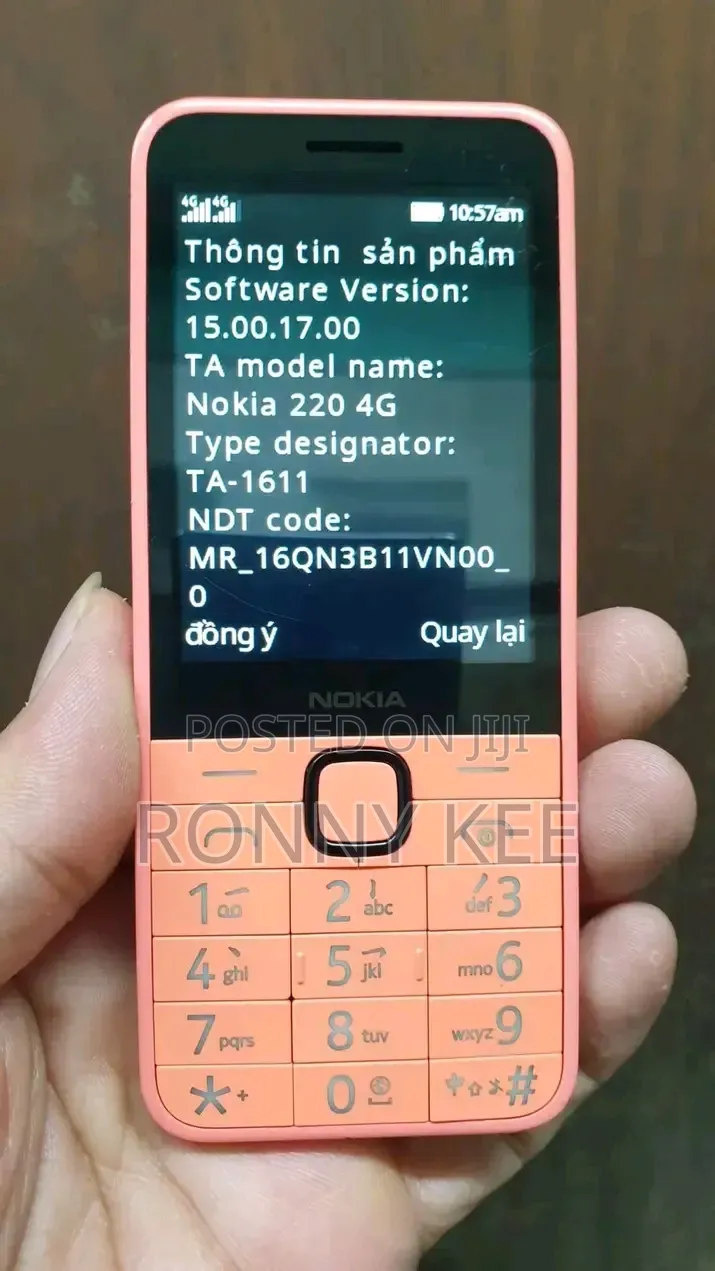 New Nokia 215 4G Orange