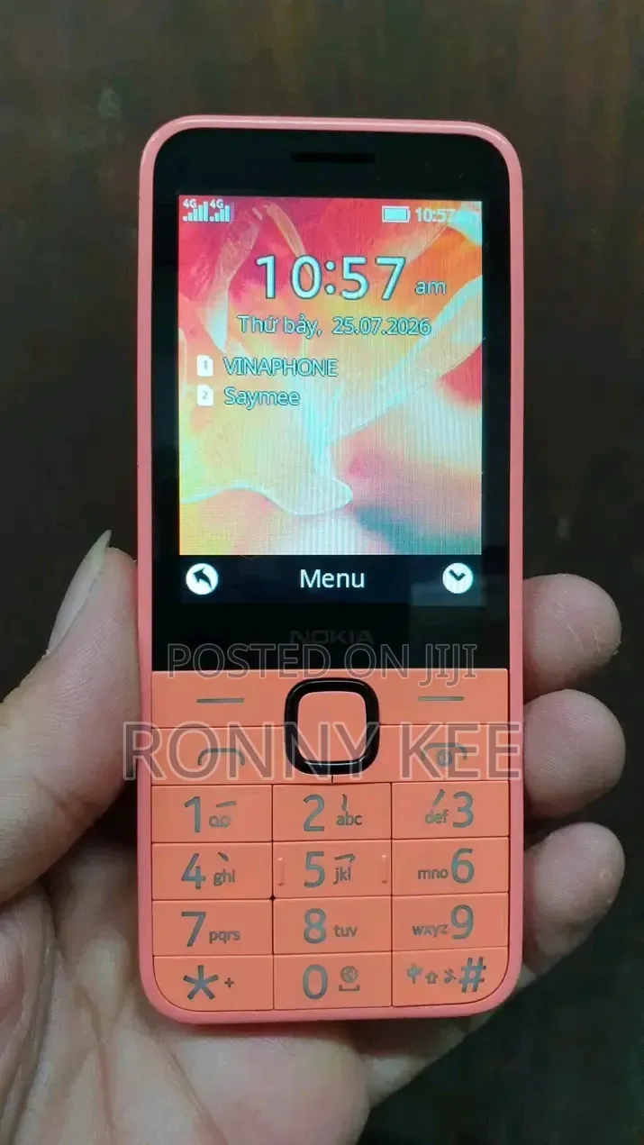 New Nokia 215 4G Orange