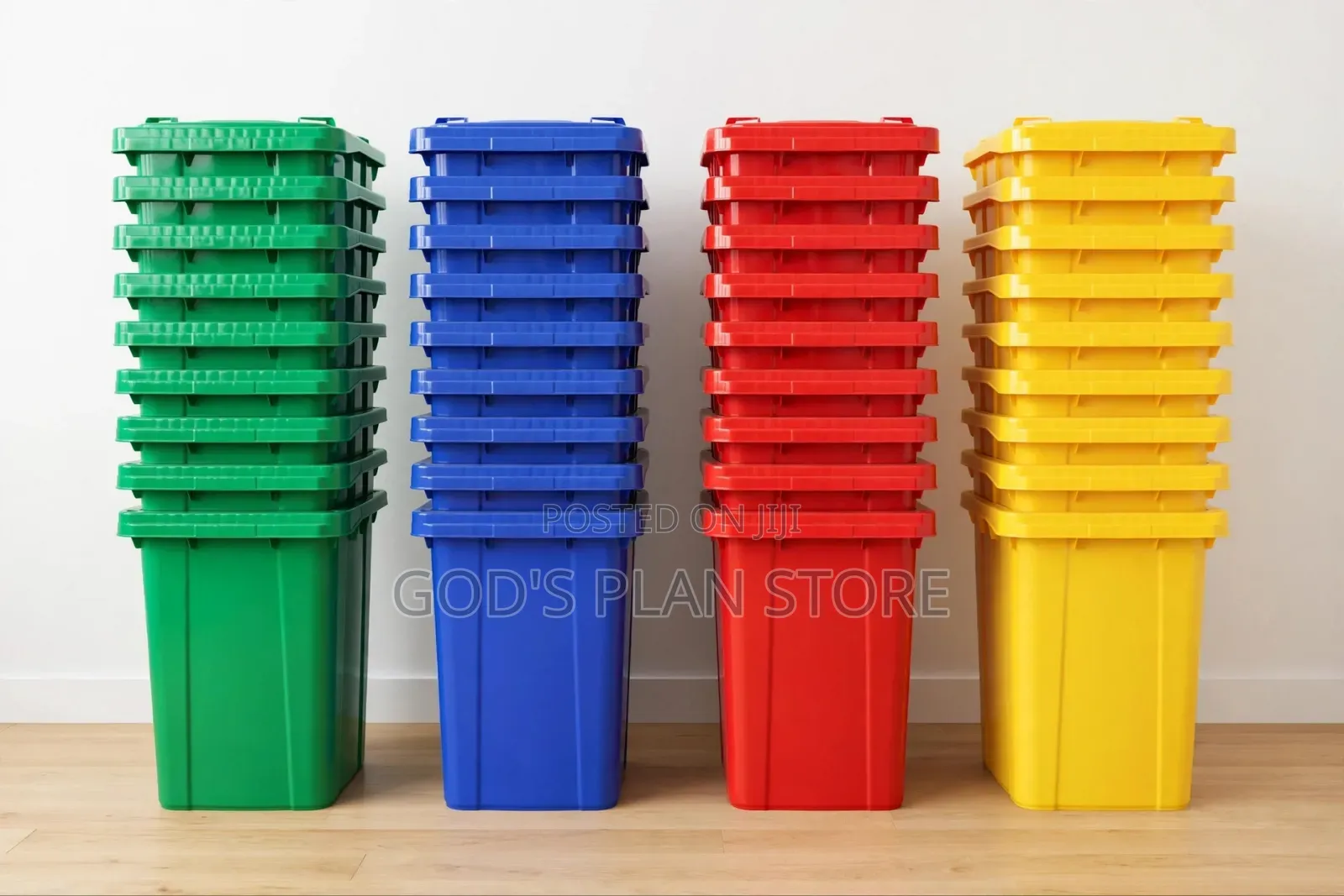 120litres Rolled/Wheeled Plastic Dust Bins Plastic Dust Bins