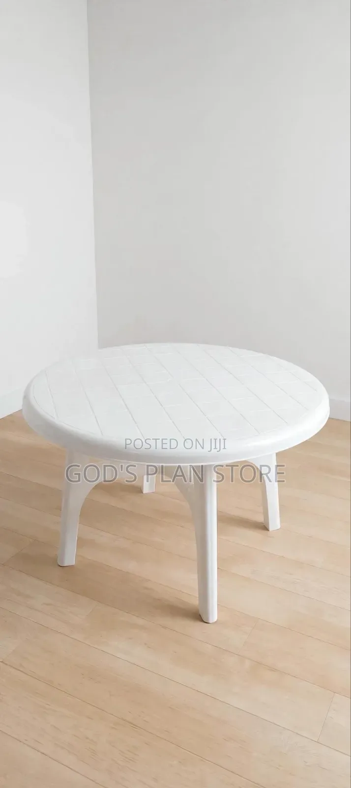Round 6people Whitic Plastic Bars/Dining/Restaurant Plastic Table