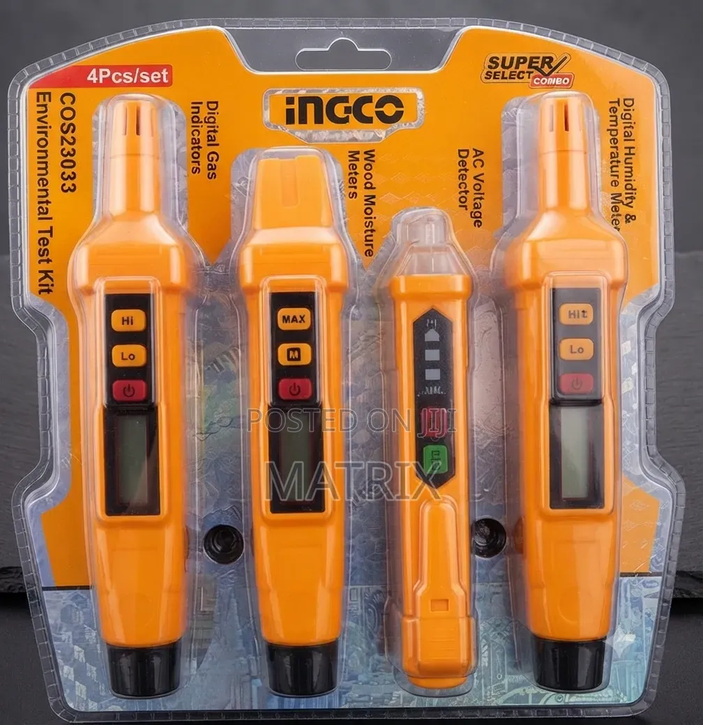 Ingco Environmental Test Kit - 4 PCS