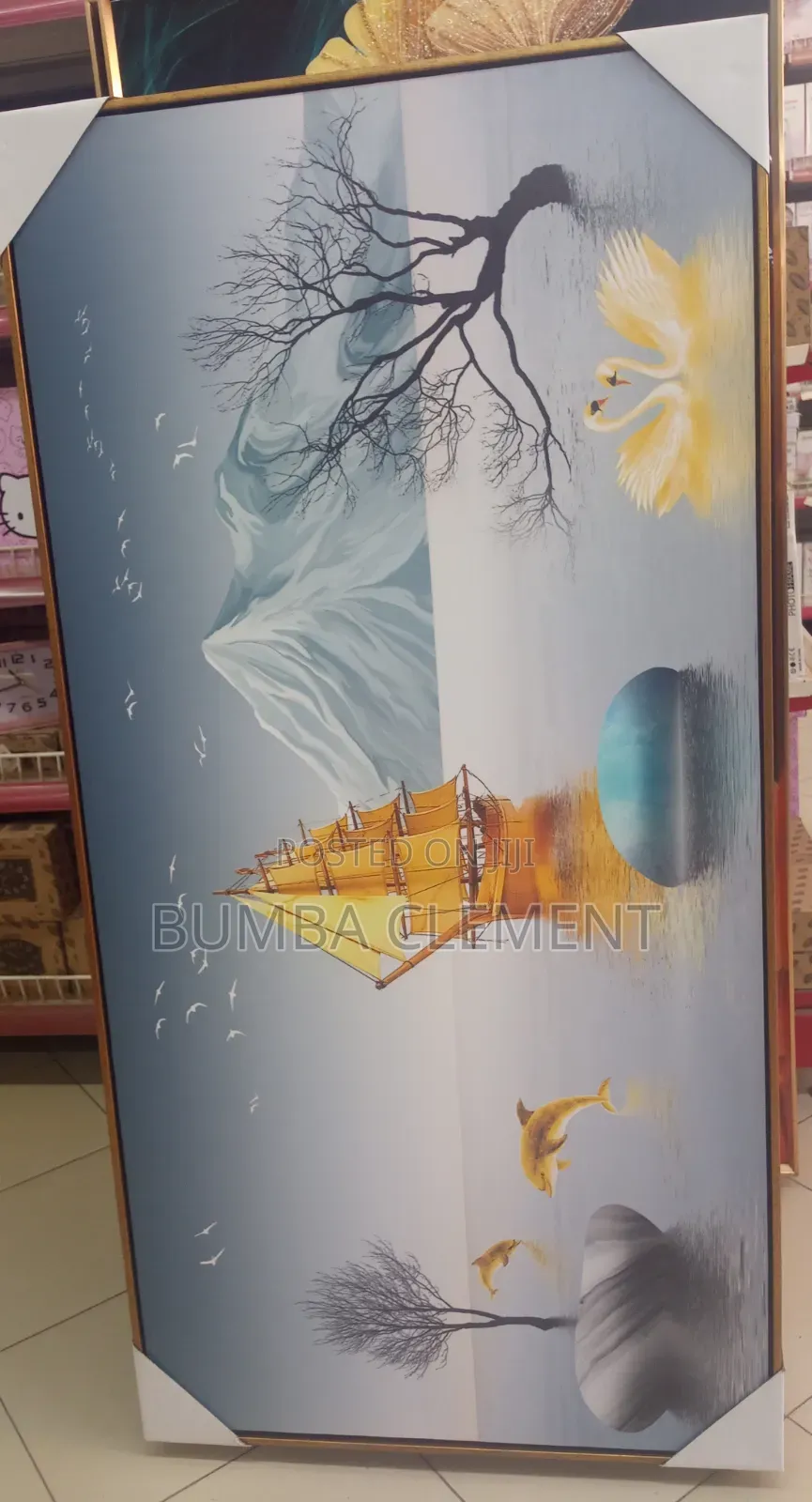 Art Wall Hanging 60cm by 120cm