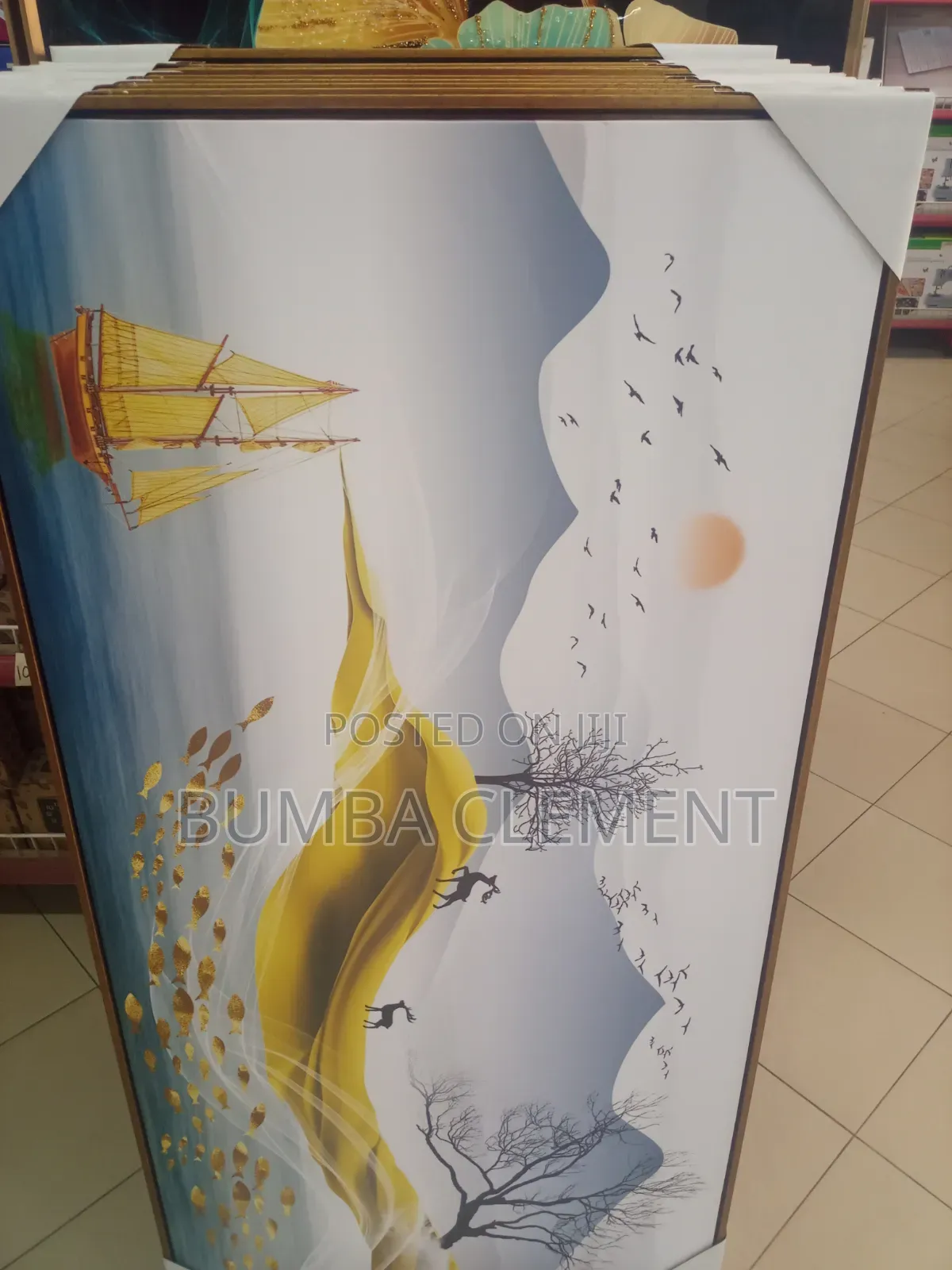 Art Wall Hanging 60cm by 120cm