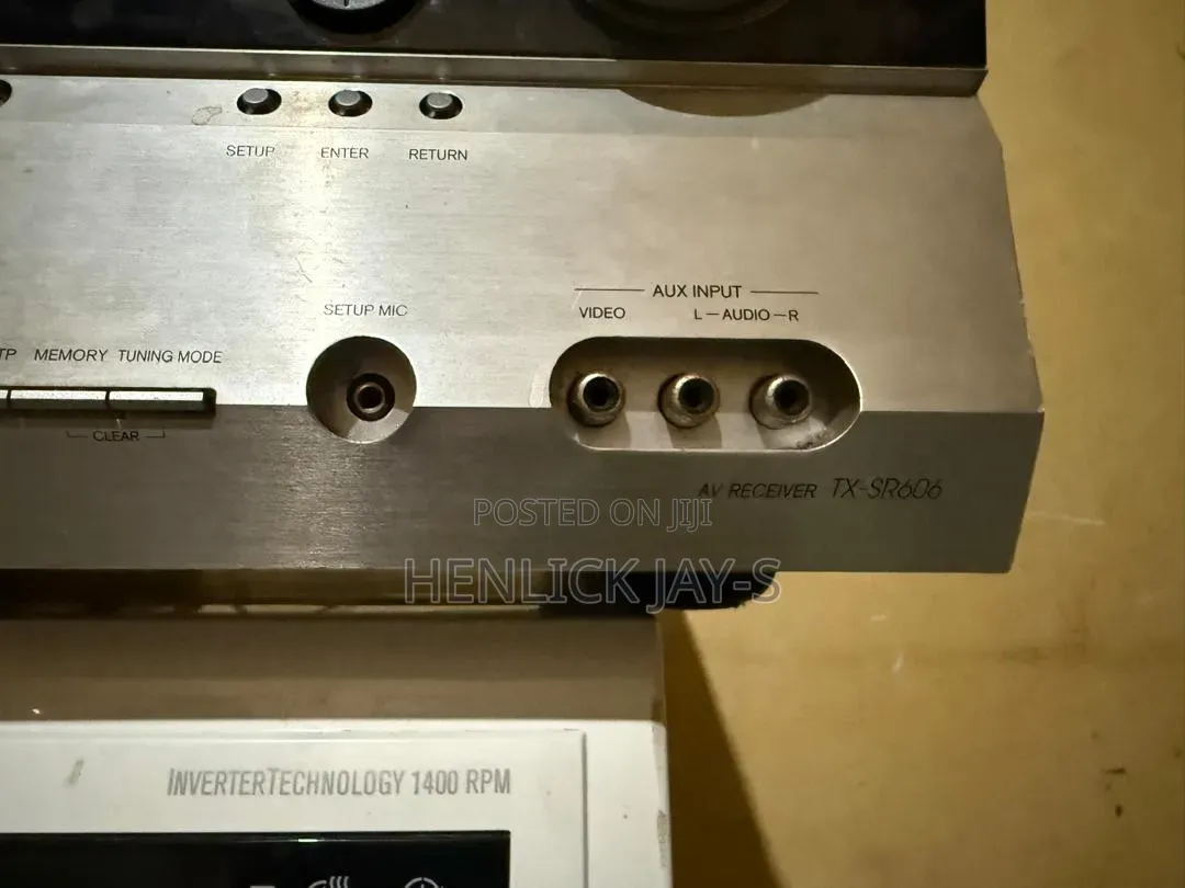 Onkyo Tx-Sr606 7.1 Av Receiver
