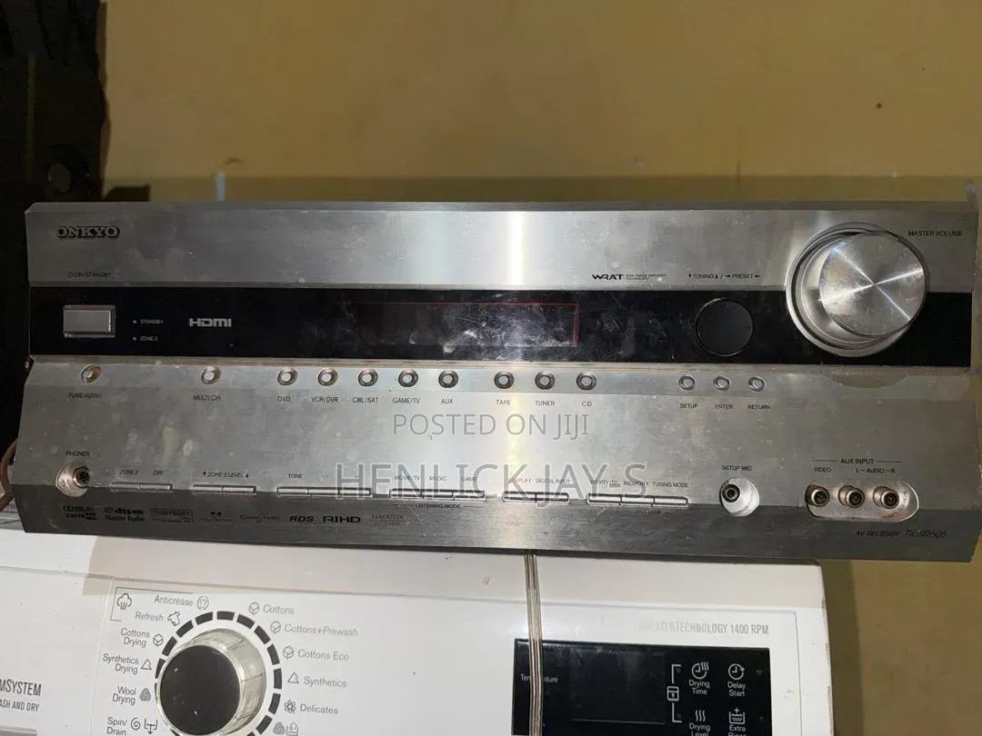 Onkyo Tx-Sr606 7.1 Av Receiver