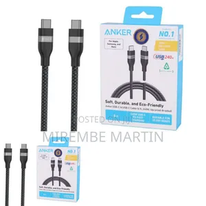 Anker USB C to USB C Cable (6FT),240W Type-C Fast Charging Cord