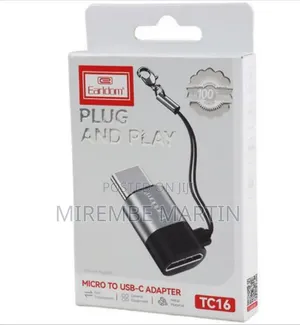 Earldom TC16 Type C to OTG Micro Cable, OTG Micro USB Adapter-