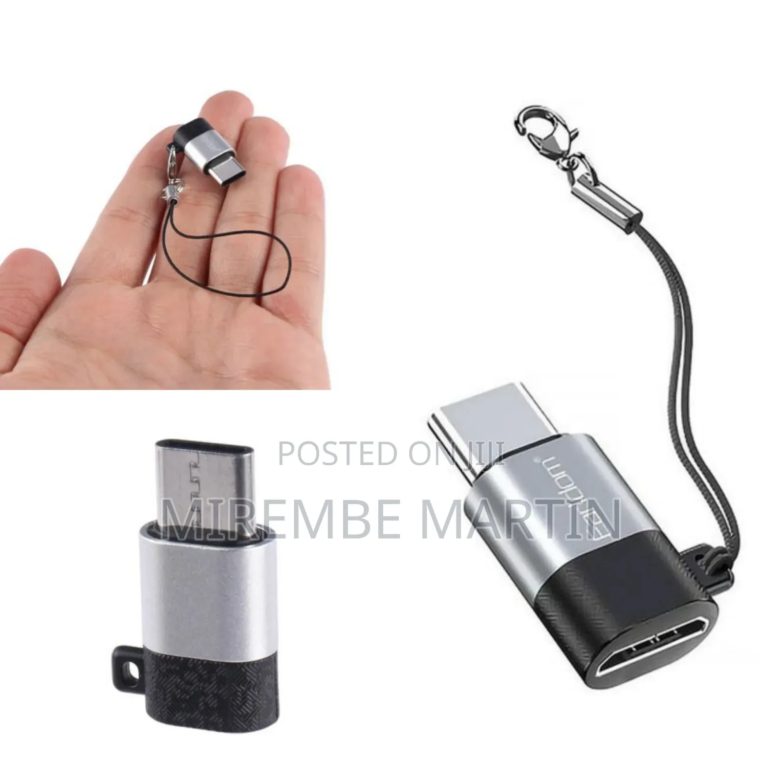 Earldom TC16 Type C to OTG Micro Cable, OTG Micro USB Adapter-
