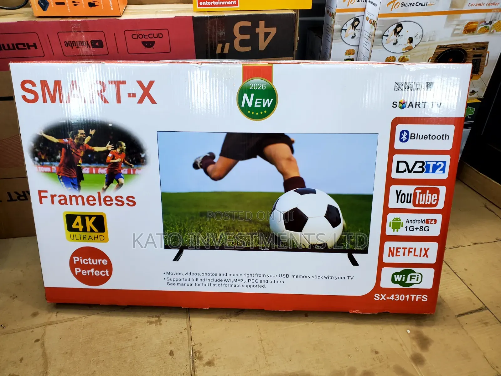 Smart X 43 Android 14 TV