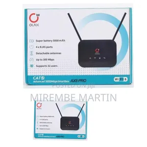 Olax AX8 PRO High-Speed Unlocked Wi-Fi 6 Router 2.4G Wireless