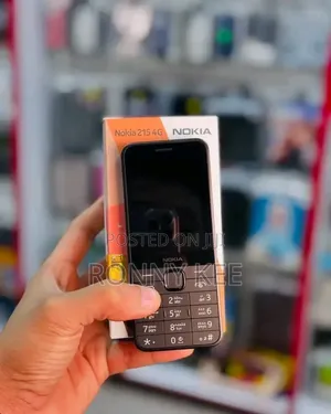 New Nokia 215 4G Black