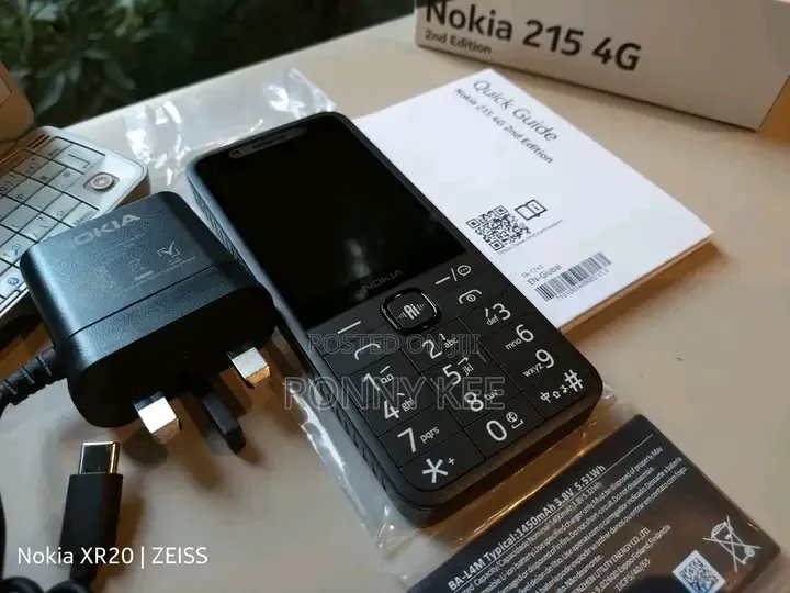 New Nokia 215 4G Black