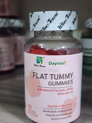 Flat Tummy Gummies,60 Vegan Dietry Supplement