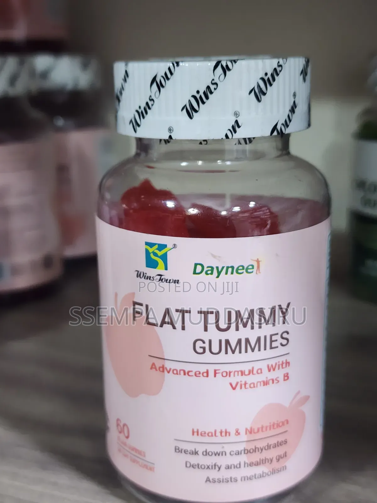 Flat Tummy Gummies,60 Vegan Dietry Supplement
