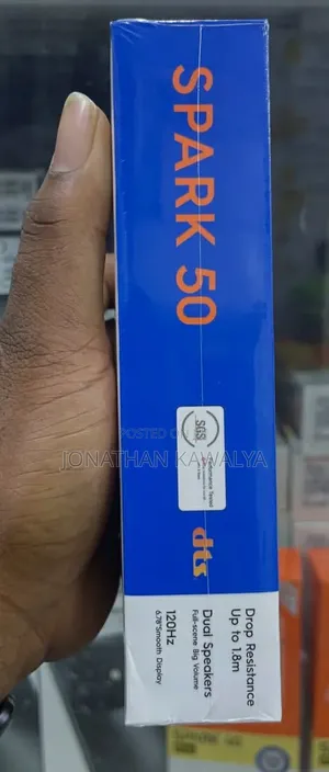 New Tecno Spark 50 128 GB Black