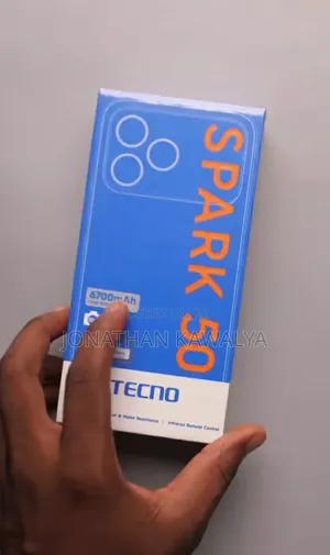 New Tecno Spark 50 128 GB Black